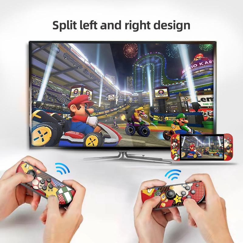 Wireless Controller Compatible with Switch/Lite/Oled, Game Pad for Switch Console, Wireless Replacement for Switch Joypad,Switch Controllers Joystick Support Dual Vibration/6 Axis, Game Accessories